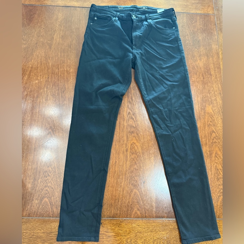 AG prima cigarette leg Black jeans